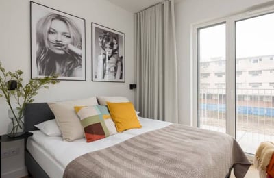 Аренда современной 3-комнатной квартиры, 56 м², Воля, Варшава, Польша